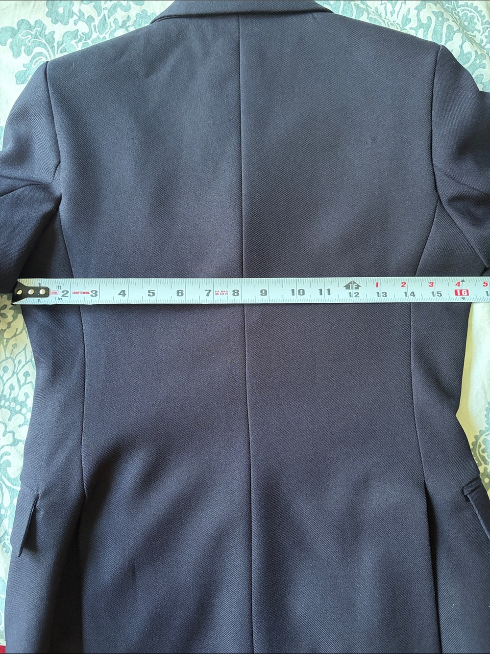Navy Equestrian Riding Jacket XS/S - Picture 4 of 5